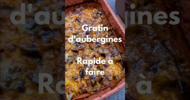 Gratin d'aubergines : prêt en un rien de temps !