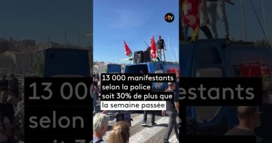 Grève du 18 septembre : 13 000 manifestants à Marseille