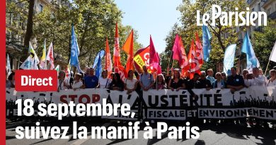 Grève du 18 septembre : la manifestation à Paris débute