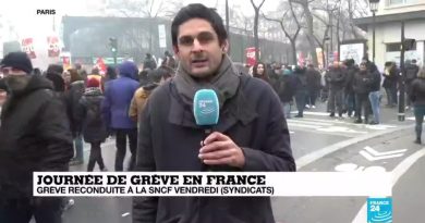 Grève en France : des milliers de manifestants mobilisés