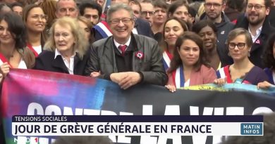 Grève générale en France : tensions sociales à leur comble