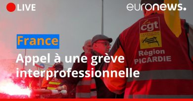 Grève interprofessionnelle : appel des syndicats en France