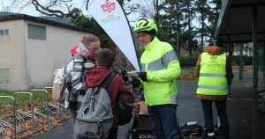 Guebwiller. Opération « Cyclistes brillez ! » au collège Grünewald