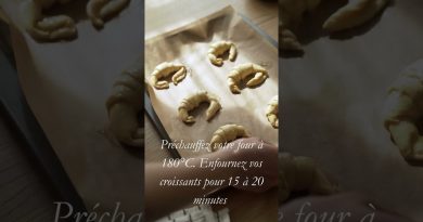🥐 Guide Pratique pour Cuire des Croissants Congelés ✨