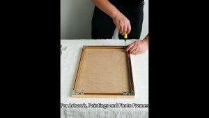 Guide d'assemblage d'un cadre photo en alliage d'aluminium