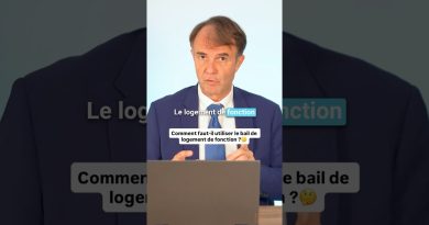 Guide d'utilisation du bail de logement de fonction