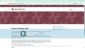 Guide étape par étape pour télécharger les données climatiques de WorldClim