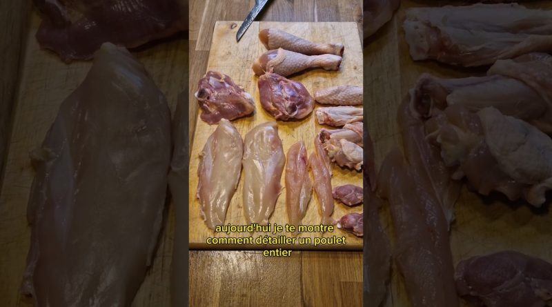 Guide pratique pour détailler un poulet : Partie 1