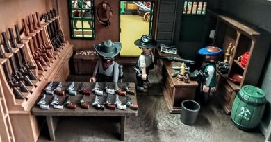 Gunstore Custom de Vasco Antao : Tuning Playmobil® Western Vintage et Steck