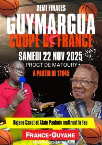 Guymargua : France-Guyane en direct du PROGT pour les demi-finales