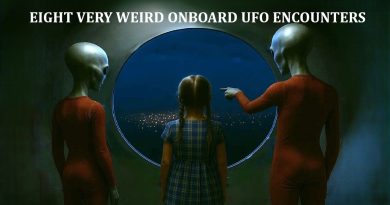 HUIT RENCONTRES ÉTRANGES AVEC DES OVNIS À BORD
