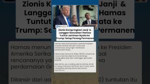 Hamas exige des garanties de paix à Donald Trump