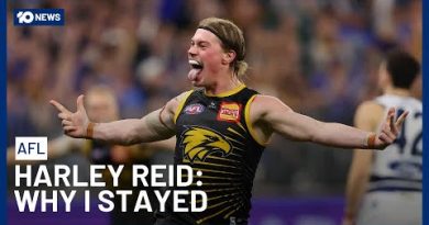 Harley Reid souhaite Duursma aux Eagles | 10 News