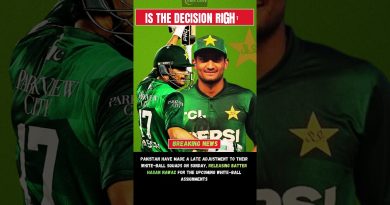 Hassan Nawaz écarté de l'équipe du Pakistan pour la série ODI