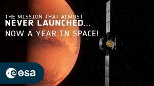 Hera célèbre un an de mission vers Didymos