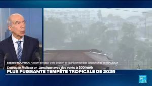 Hurricane Melissa : la tempête tropicale la plus puissante de 2025