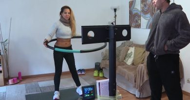 INSOLITE. Elle veut battre le record du monde de Hula-hoop dans son salon, "c'est de la motivation et un espoir"