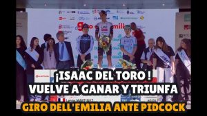 ISAAC DEL TORO TRIOMPHE À GIRO DELL'EMILIA FACE À PIDCOCK