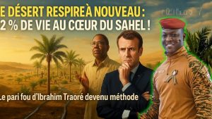 Ibrahim Traoré dévoile comment 62 % des arbres du Sahel sont sauvés