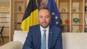 Ici l'Europe - Maxime Prévot «Saisir les avoirs gelés russes, pose un problème en droit international»