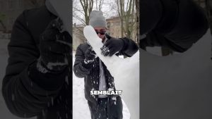 Il métamorphose la neige en œuvres d'art éblouissantes❄️