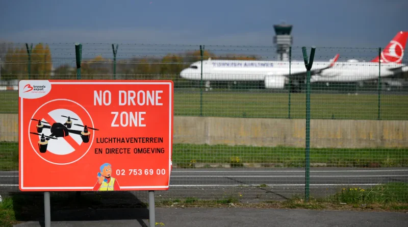 «Il y a une volonté de déstabiliser» : en Belgique, les survols de drones au-dessus de sites stratégiques se multiplient