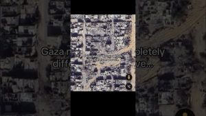 Images satellites de Gaza : avant et après le conflit.