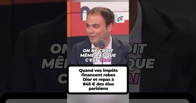 Impôts : des robes Dior et repas à 845 € pour élus parisiens