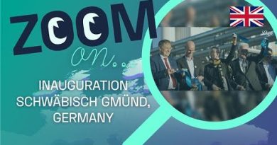 Inauguration de Lhyfe Schwäbisch Gmünd, premier site d'hydrogène renouvelable en Allemagne.