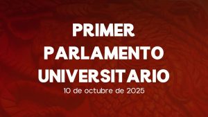 🔴 Inauguration du Premier Parlement Universitaire le 10/10/2025