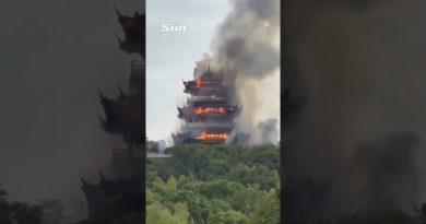 Incendie dévastateur au temple de Yongqing vieux de 1500 ans