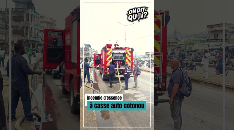 Incendie dévastateur d'essence au Bénin le 08/10/2025