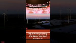Inde : production record d'énergie solaire et éolienne en 2025