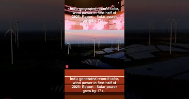 Inde : production record d'énergie solaire et éolienne en 2025