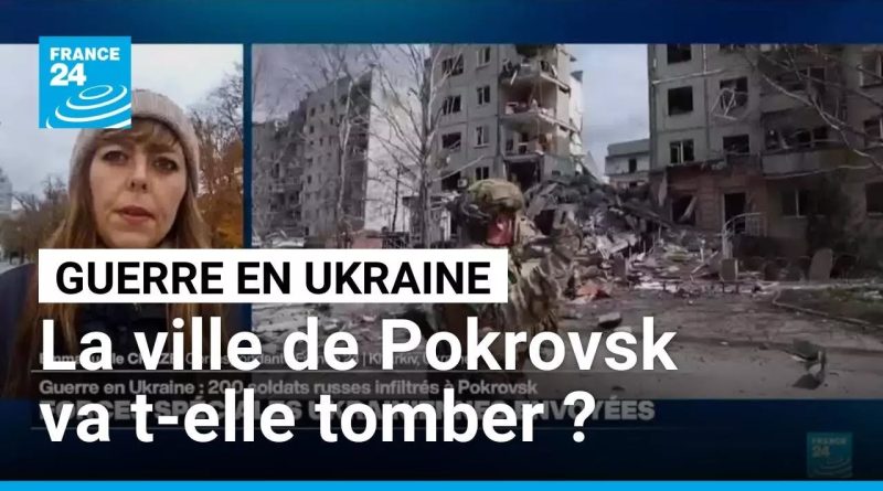 Infiltration à Pokrovsk : 200 soldats russes en Ukraine