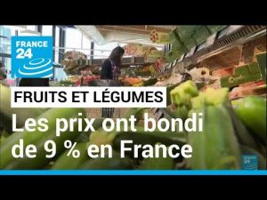 Inflation en France : hausse de 9 % des prix des fruits et légumes