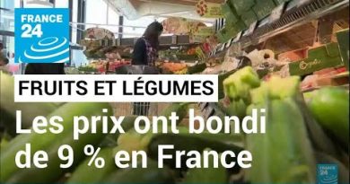 Inflation en France : hausse de 9 % des prix des fruits et légumes