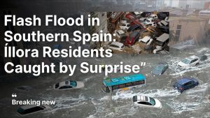 Inondation catastrophique à Íllora : Grenade submergée en un instant