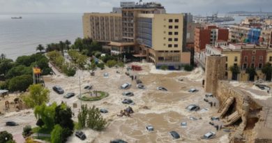 Inondations à Tarragone : voitures et maisons submergées !