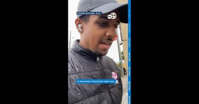 Inondations côtières observées à Charleston vendredi