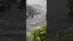 Inondations massives submergent les habitations