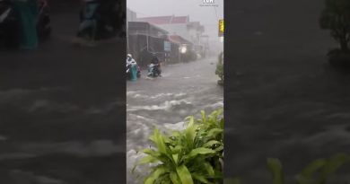 Inondations massives submergent les habitations