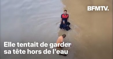 Inondations : sauvetage d'une femme en fauteuil roulant en Turquie