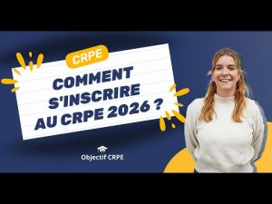 Inscription au CRPE 2026 : Guide pratique