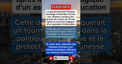 Interdiction des réseaux sociaux avant 15 ans en France ?