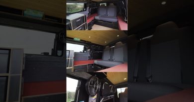 🚐 Intérieur U inédit du VW Transporter avec ceintures de sécurité