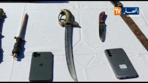 Interpellation de 5 membres d'une bande à Tabessa avec armes