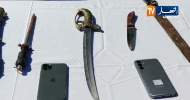 Interpellation de 5 membres d'une bande à Tabessa avec armes