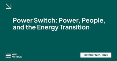 Interrupteur Énergétique : Pouvoir, Sociétés et Transition