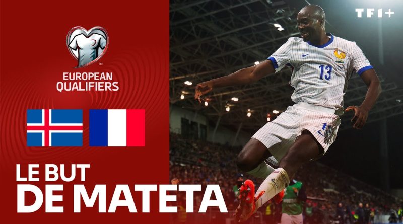 Islande - France : Mateta ouvre le score avec les Bleus !